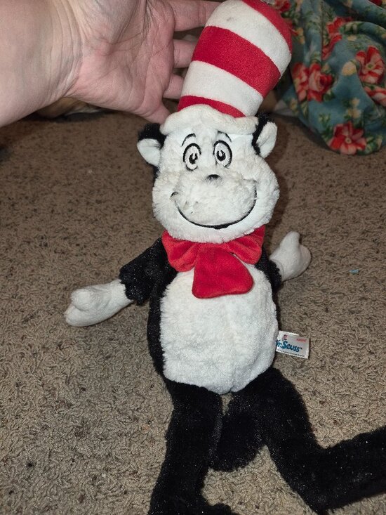 Other - Aurora Dr Seuss Cat in the Hat Plush 16 Inch Stuffed Animal Toy New W/Tags